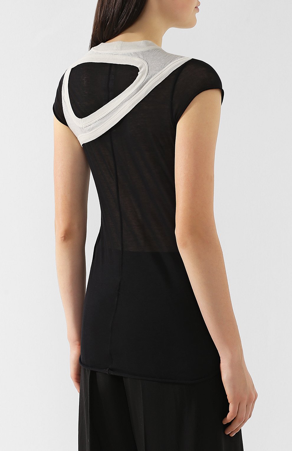 Хлопковый топ RICK OWENS, арт. RP19S6237/UC, фото 4
