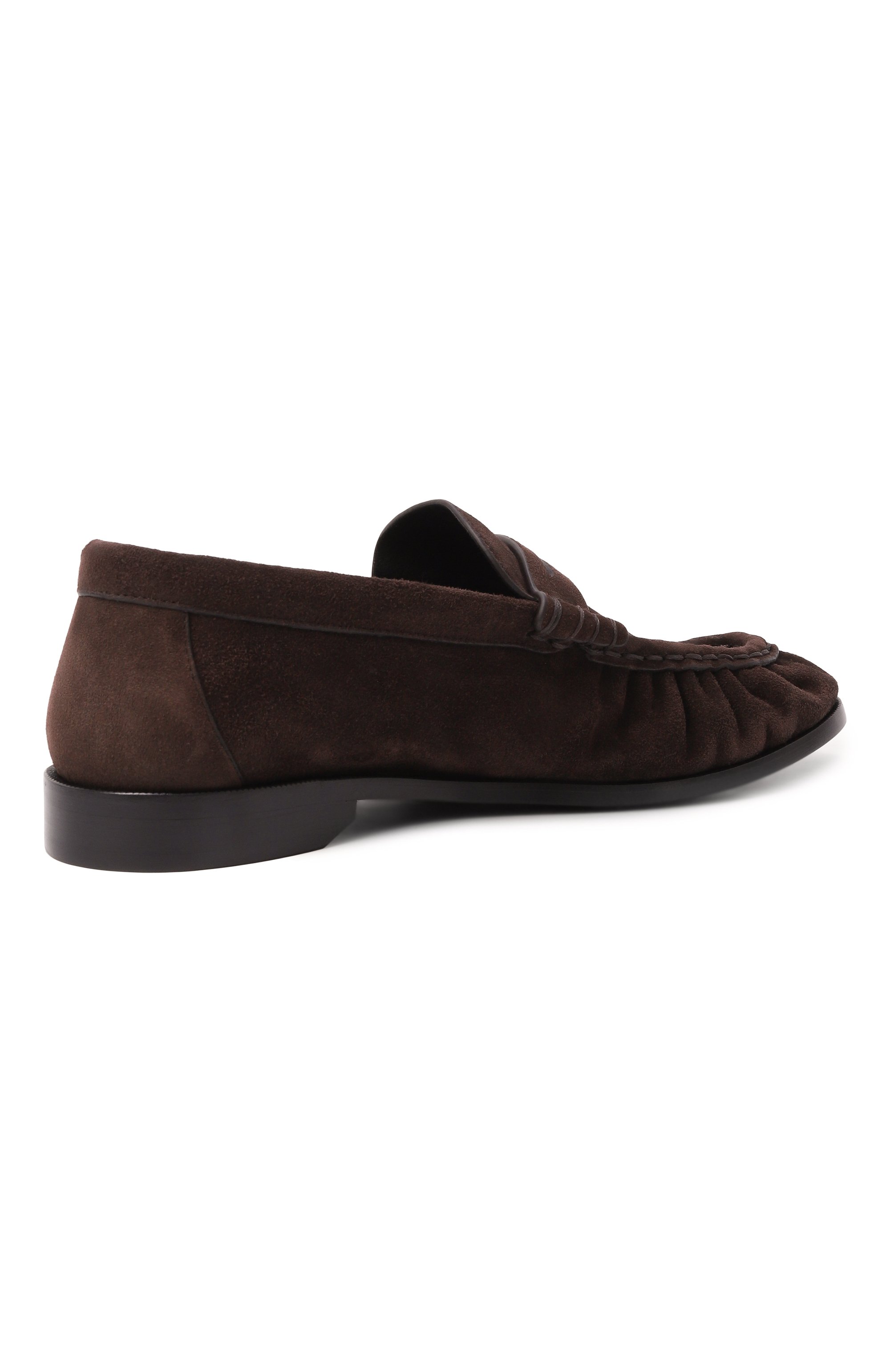Замшевые пенни-лоферы SAINT LAURENT, арт. 766876/2W5AA, фото 5