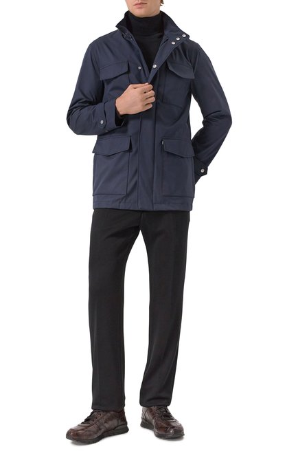 Мужские кроссовки из кож�и аллигатора KITON темно-коричневого цвета, арт. USSA114N0010221001 | Фото 2 (Материал сплава: Проставлено; Материал внешний: Натуральная кожа, Экзотическая кожа; Материал внутренний: Натуральная кожа; Драгоценные камни: Проставлено; Подошва: Массивная)