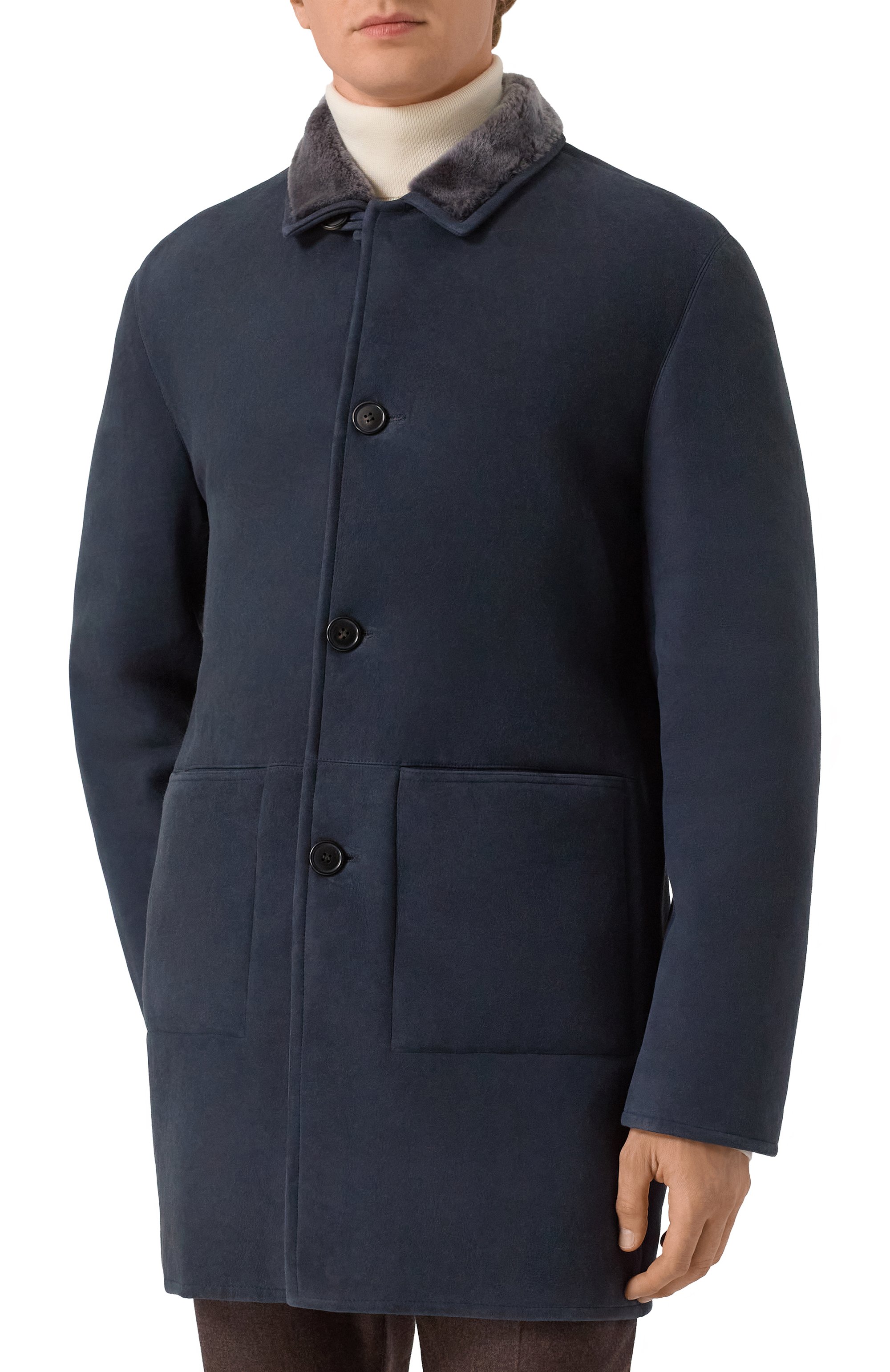 Дубленка из овчины MVST, арт. L0UIS/253-00/58, фото 3