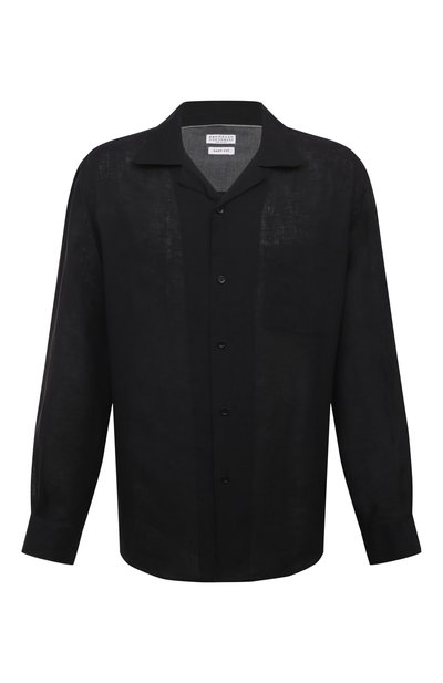Мужская льняная рубашка BRUNELLO CUCINELLI, арт. MB6500647