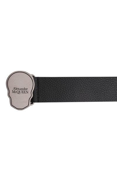 Кожаный ремень ALEXANDER MCQUEEN, арт. 663175/1AAE0, фото 4