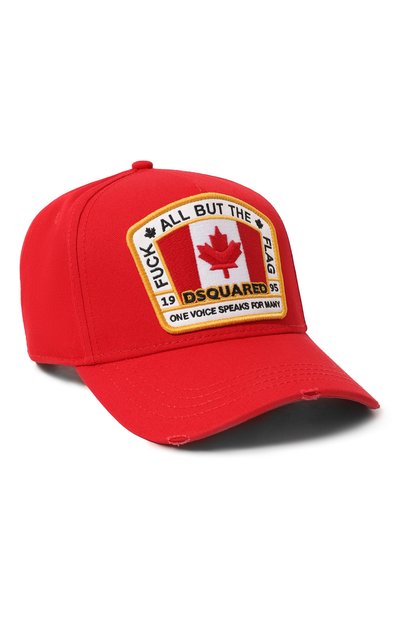 Хлопковая бейсболка DSQUARED2, арт. BCM4011 05C00001, фото 1