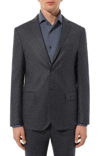 Шерстяной костюм CORNELIANI, арт. 946005-9418111_SET, фото 4