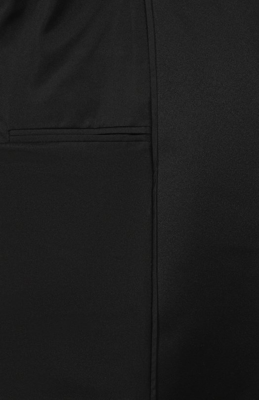 Шерстяной жакет Saint Laurent 828008/Y7E63 Чёрный  828008/Y7E63 Фото 7