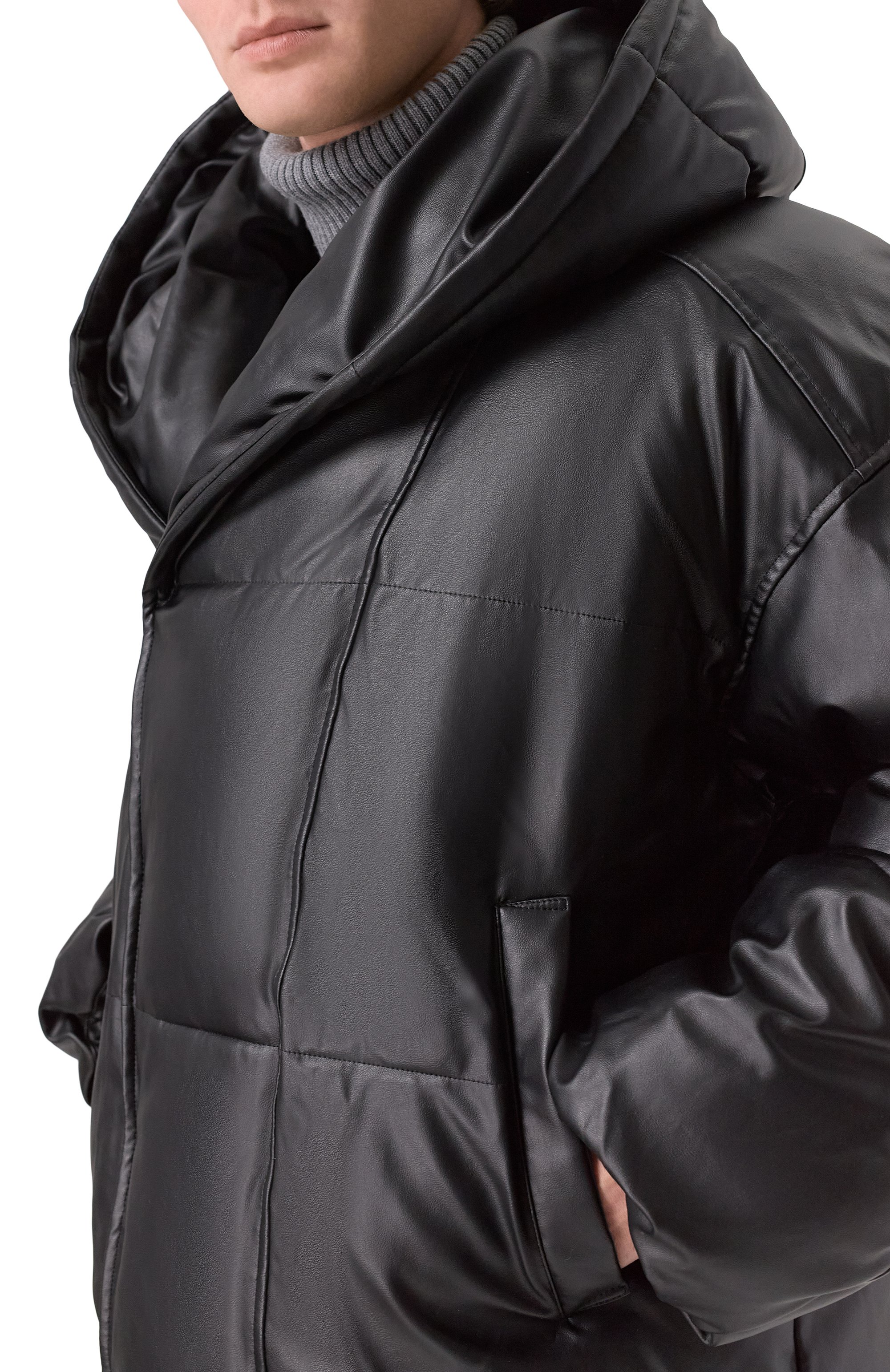 Пуховик DIESEL черного цвета по цене 55500 руб., арт. A20928/0CHAJ, фото 5 Пуховик DIESEL, арт. A20928/0CHAJ, фото 5