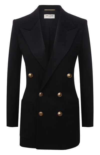 Женский шерстяной жакет SAINT LAURENT, арт. 660782/Y512W