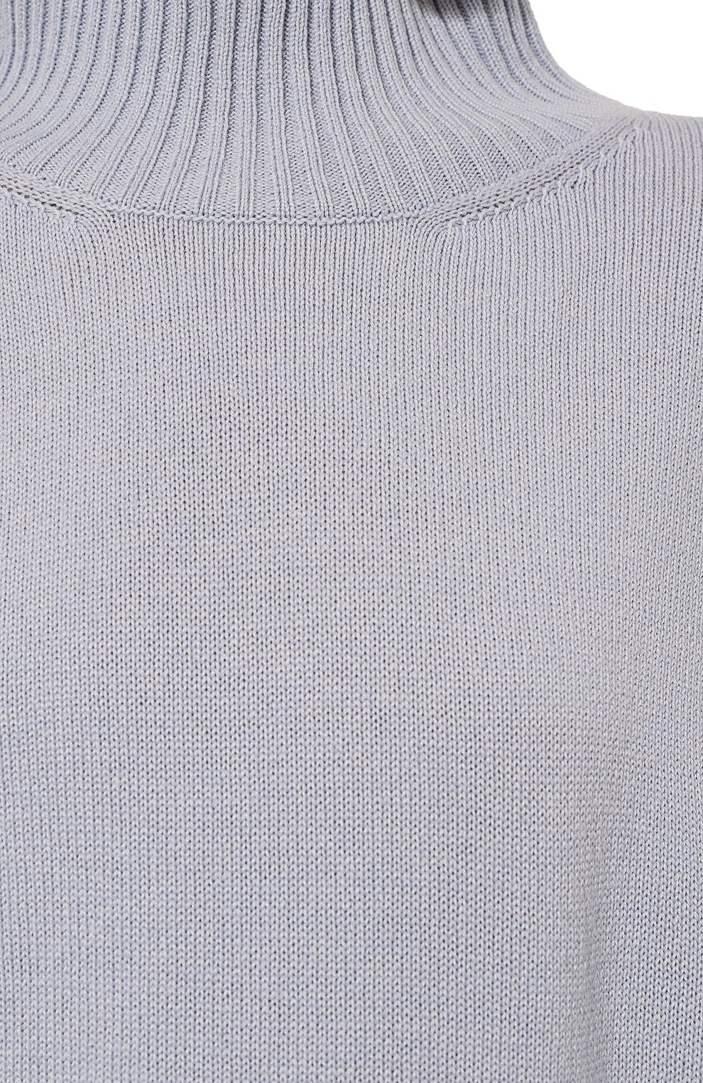 Свитер из шерсти и кашемира LORENA ANTONIAZZI голубого цвета по цене 59950 руб., арт. A24124DM03E/2472, фото 5 Свитер из шерсти и кашемира LORENA ANTONIAZZI, арт. A24124DM03E/2472, фото 5