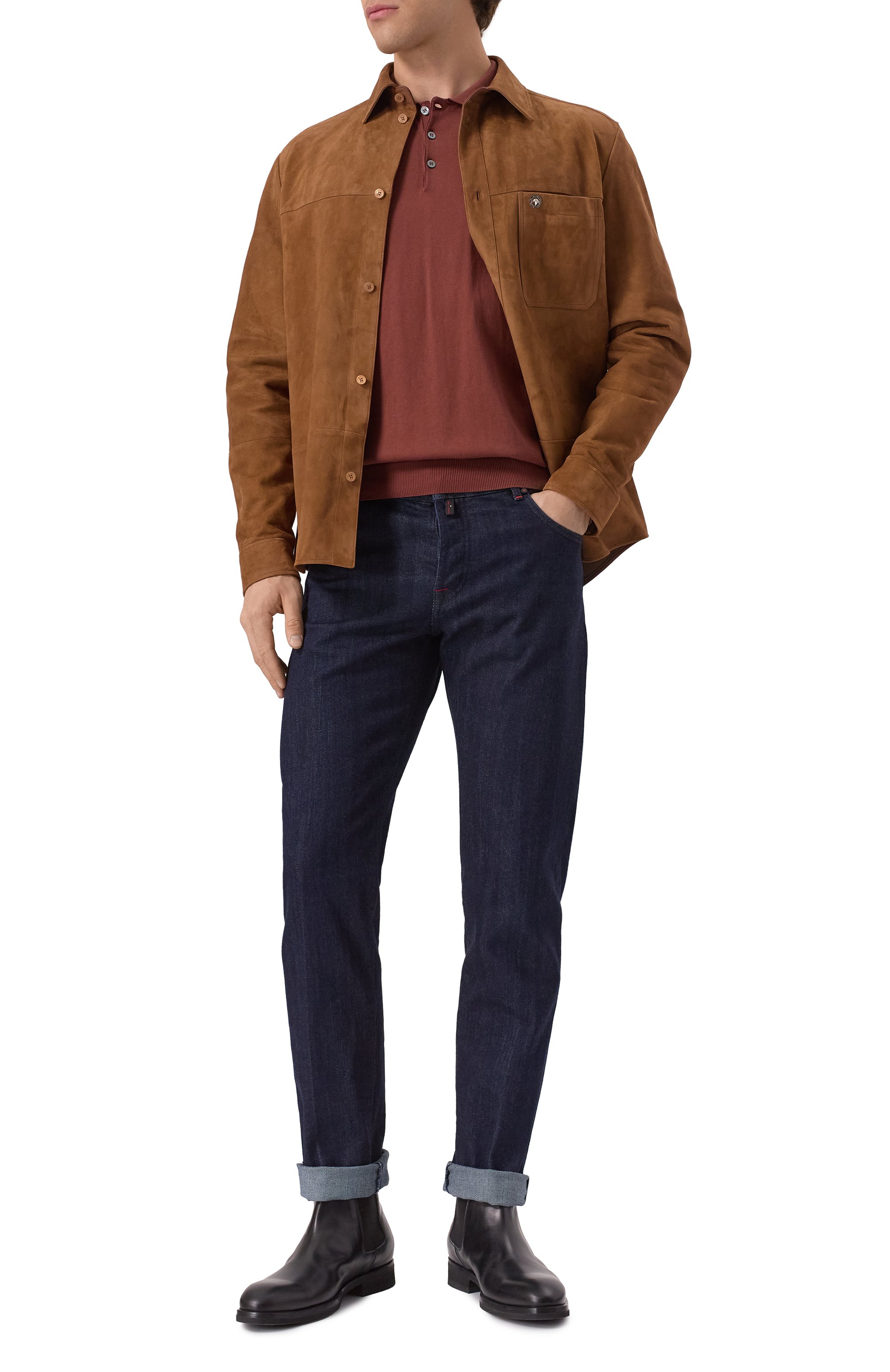 Хлопковое поло CANALI, арт. C0017/MK00145, фото 2