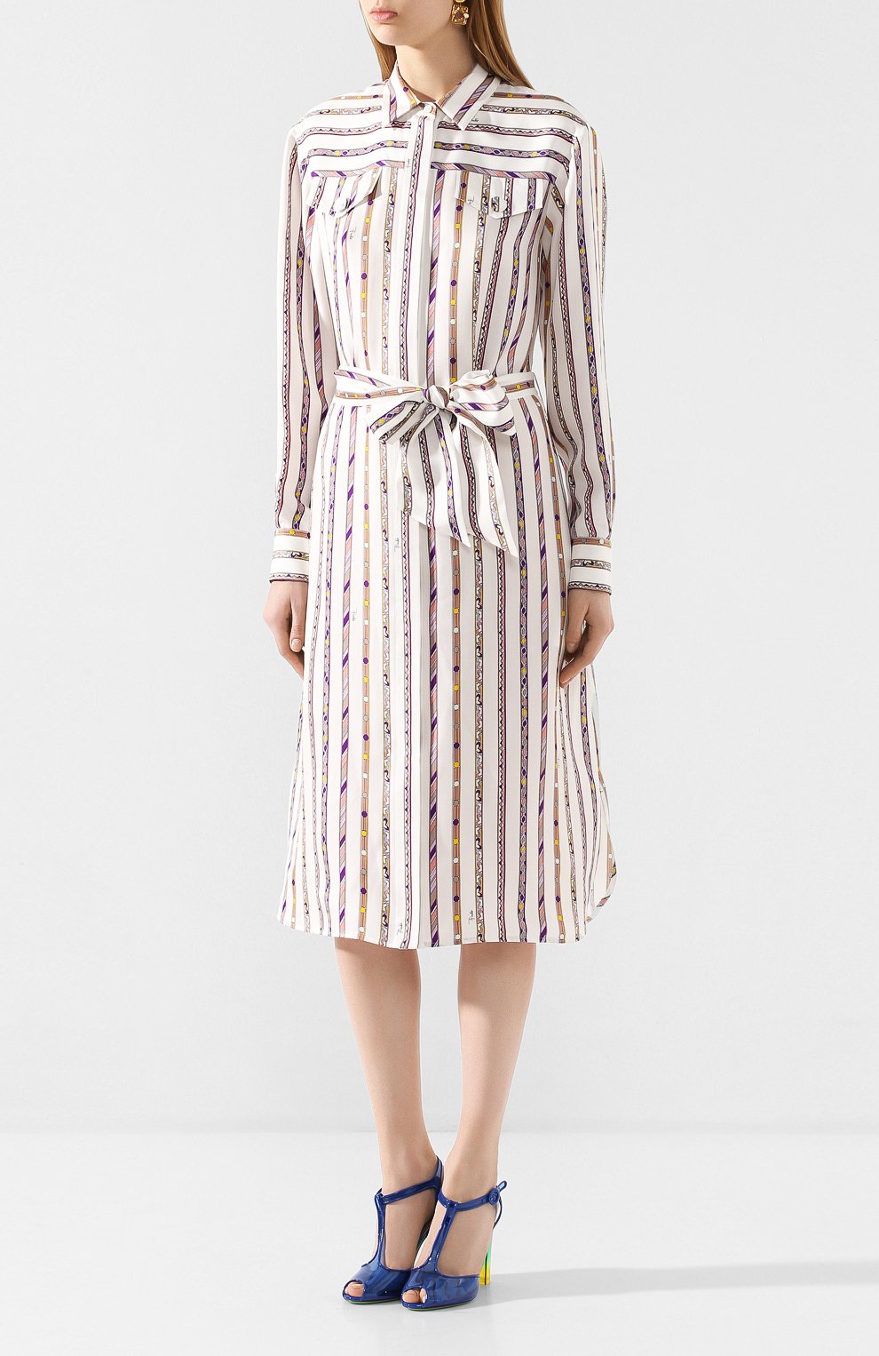 Шелковое платье EMILIO PUCCI, арт. 0HRH28/0H771, фото 3