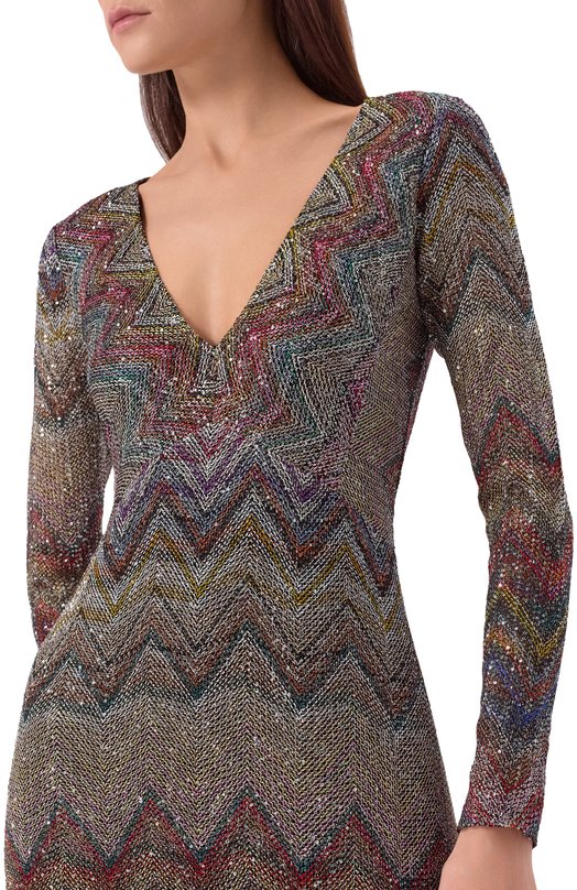 Платье Missoni DS25WG1M/BC005E Разноцветный  DS25WG1M/BC005E Фото 4