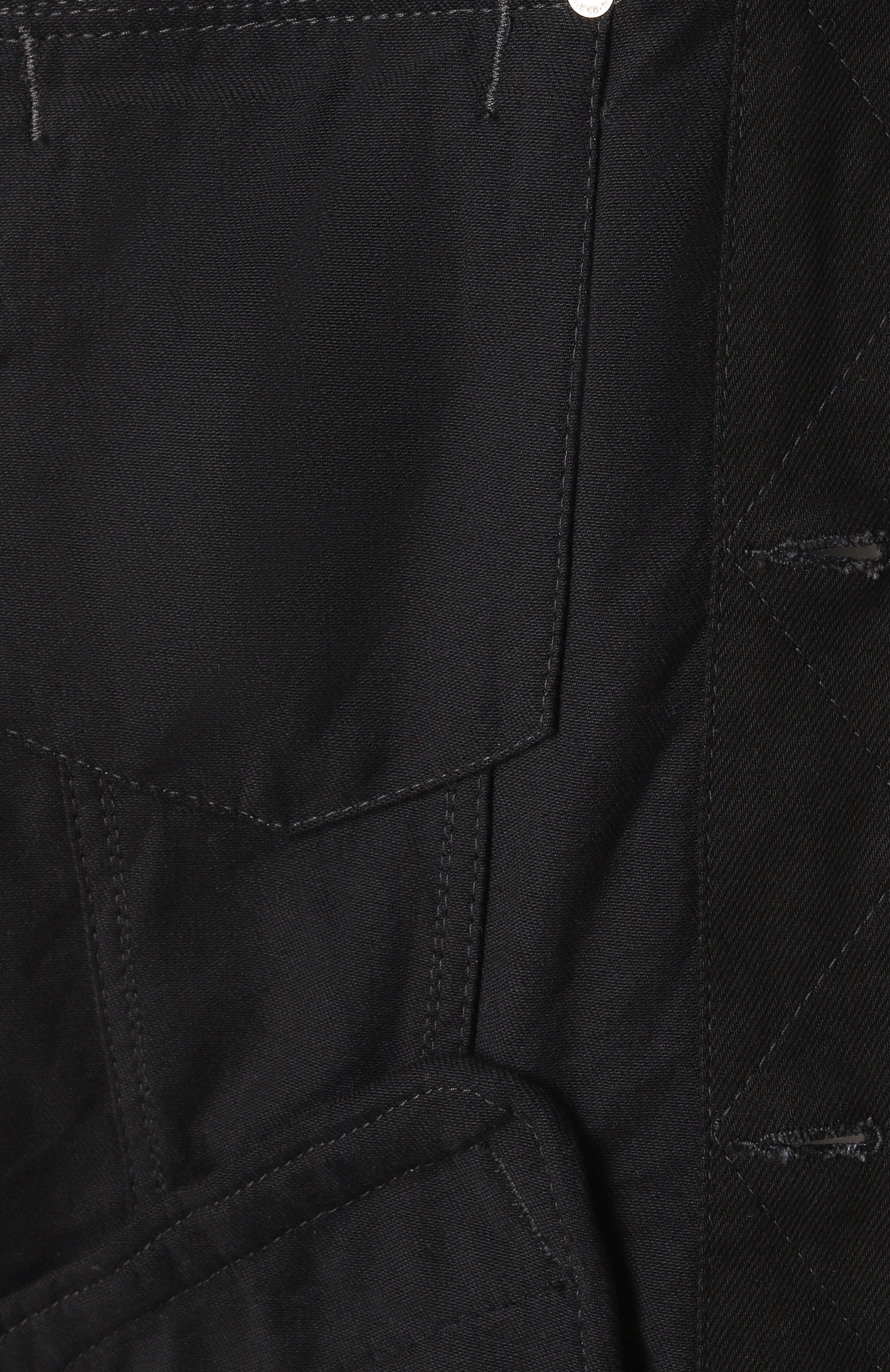 Джинсовая куртка DSQUARED2 черного цвета по цене 75700 руб., арт. S80AM0047/S30564, фото 7 Джинсовая куртка DSQUARED2, арт. S80AM0047/S30564, фото 7