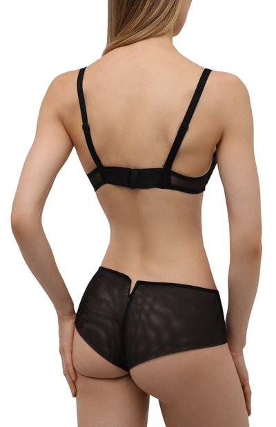 Трусы-шорты CHANTAL THOMASS черного цвета по цене 7310 руб., арт. T09D50, фото 3 Трусы-шорты CHANTAL THOMASS, арт. T09D50, фото 3