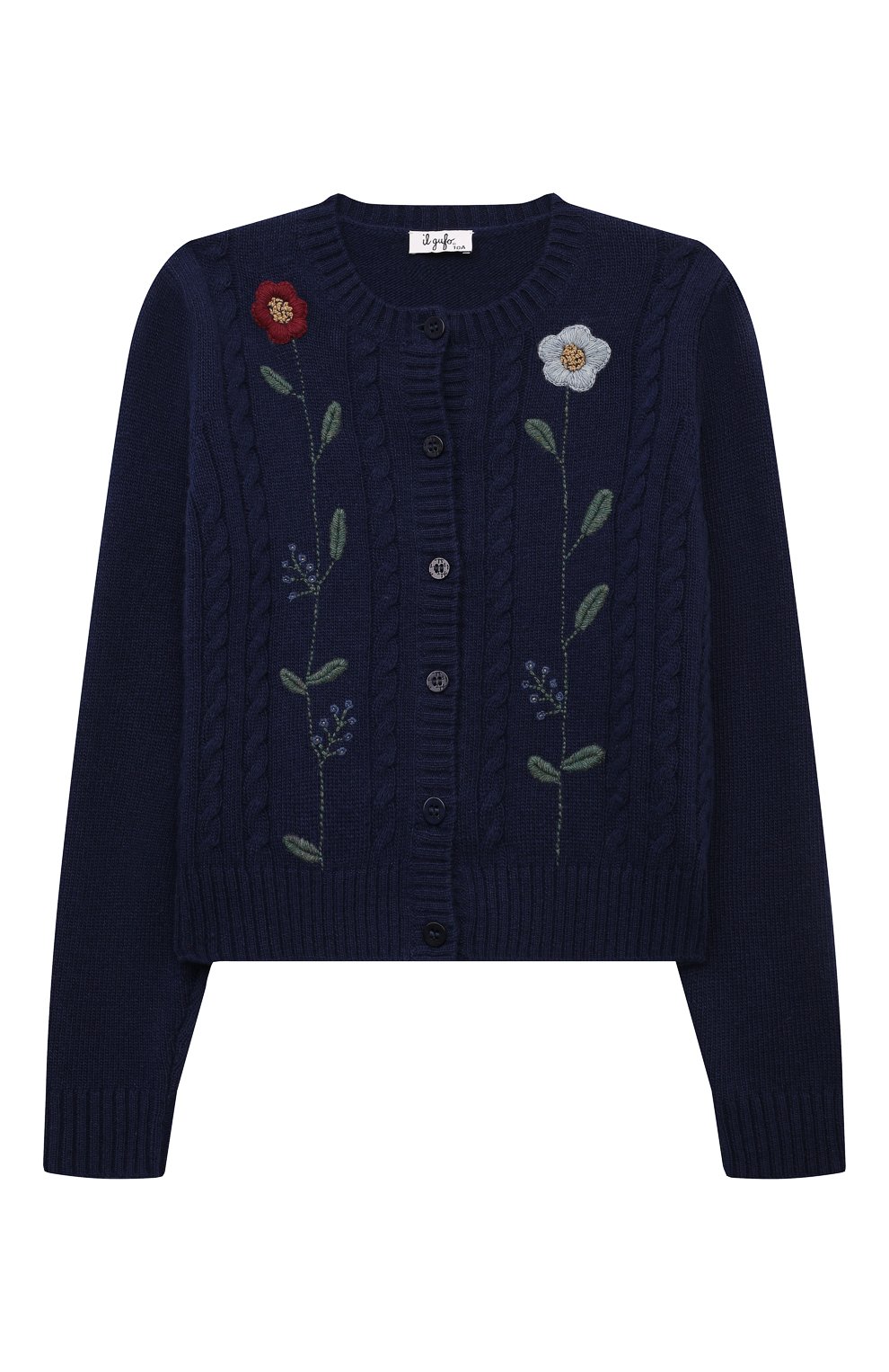 Шерстяной кардиган IL GUFO, арт. A24GF435EM220/10A-14A, фото 1