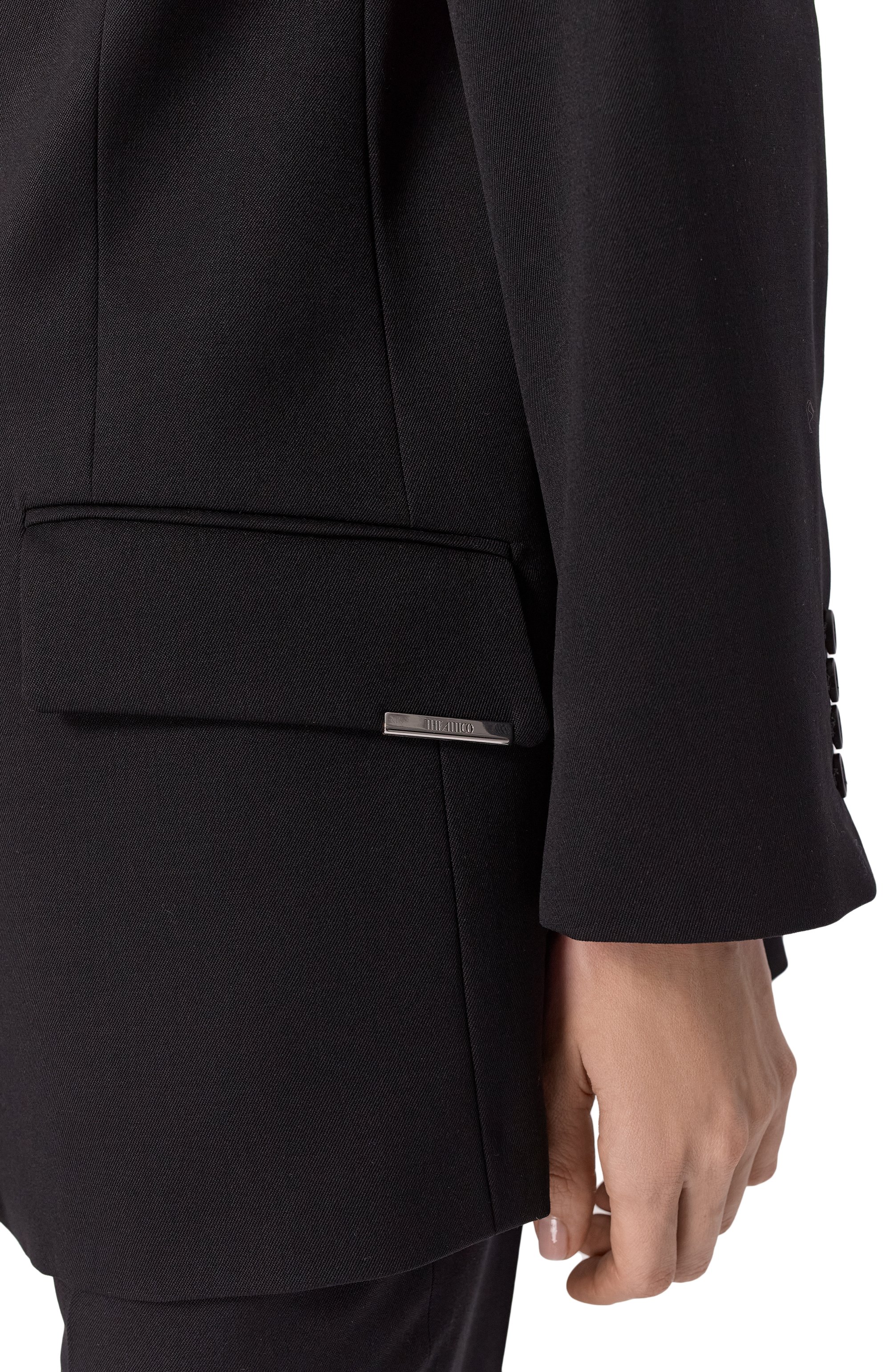 Шерстяной жакет THE ATTICO, арт. 250WCG00080/WWW046AA, фото 5