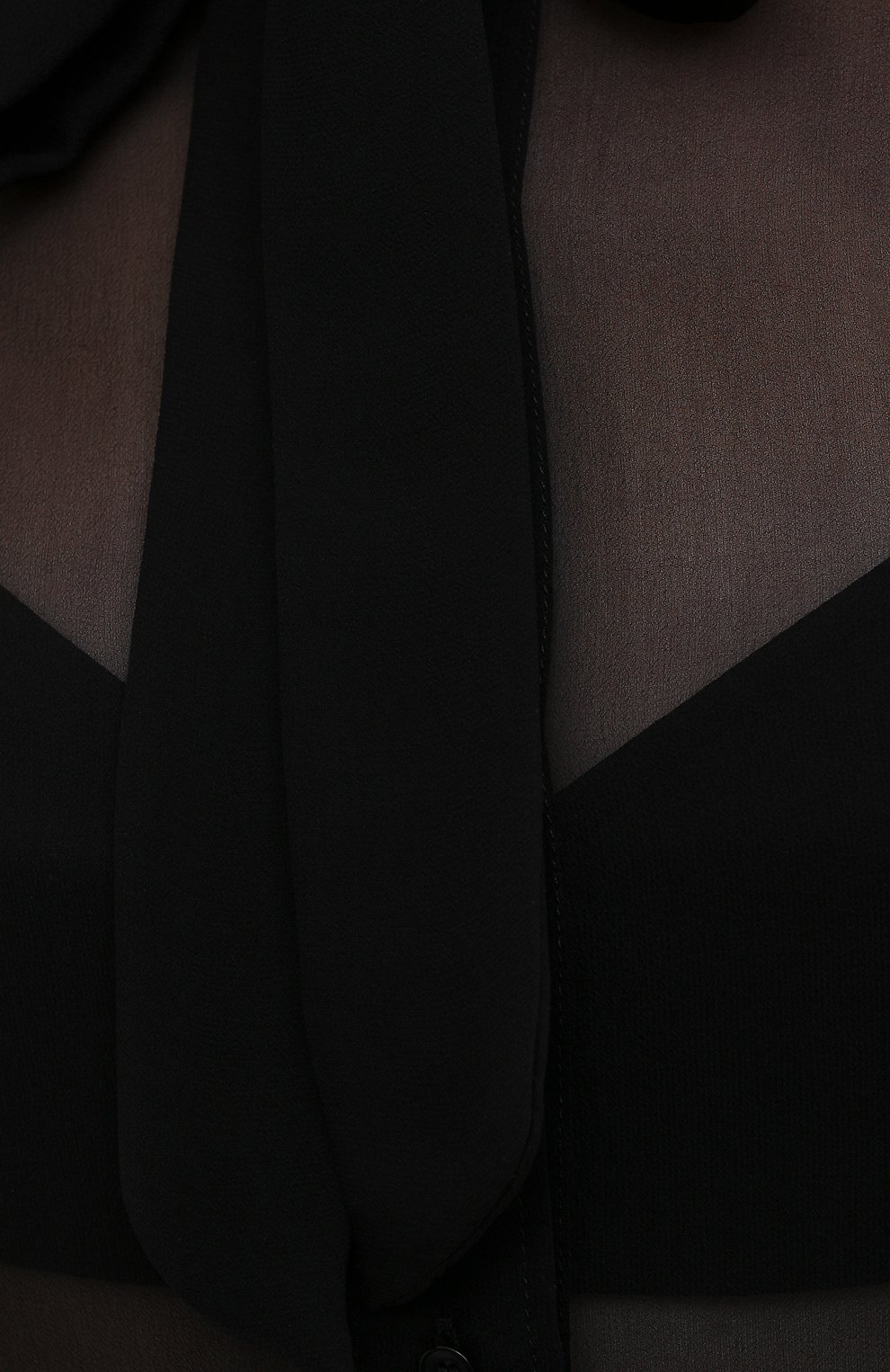 Шелковая блузка SAINT LAURENT, арт. 660892/Y115W, фото 5