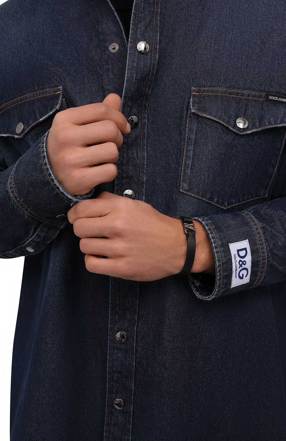 Кожаный браслет VALENTINO, арт. WY2J0M67/TCZ, фото 2