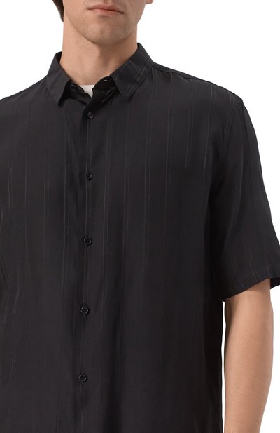 Шелковая рубашка SAINT LAURENT, арт. 601070/Y6H39, фото 5