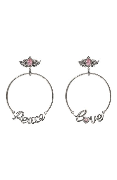 Серьги love and peace QUEENSBEE, арт. 201383, фото 1