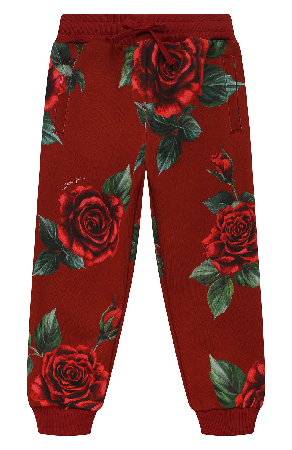 Хлопковые джоггеры DOLCE & GABBANA, арт. L5JPB1/HS7ME/2-6, фото 1