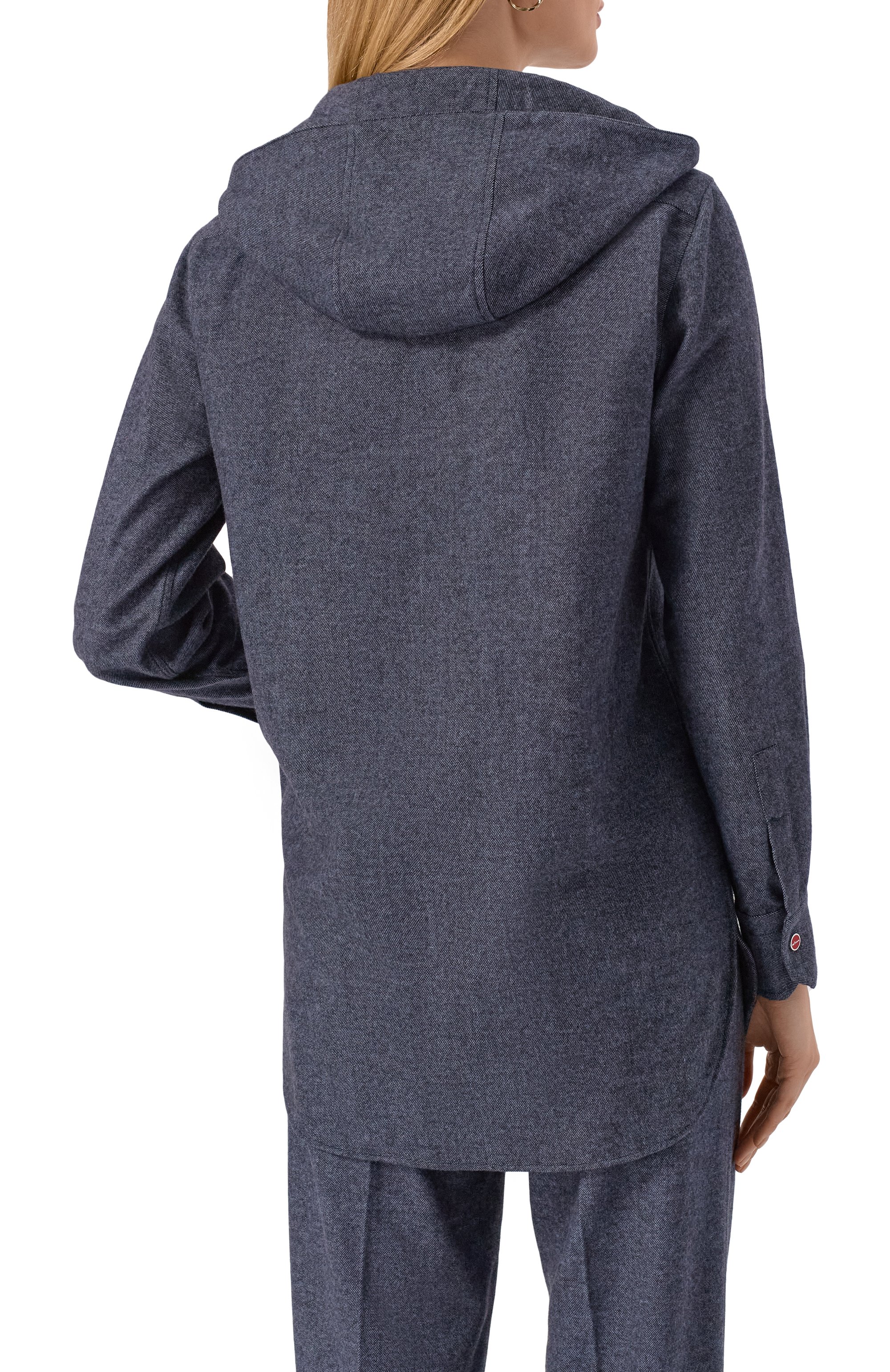 Рубашка из кашемира и хлопка KITON, арт. D54435K0128A02, фото 4