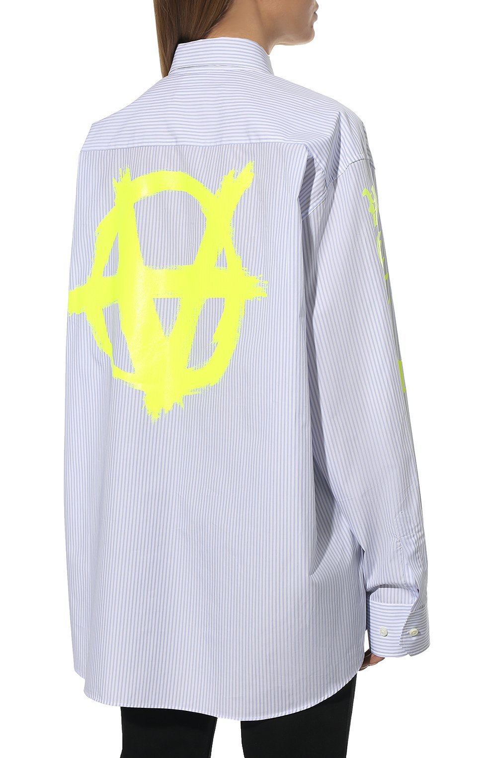 Хлопковая рубашка VETEMENTS, арт. UE52SH360S 1005/W, фото 4