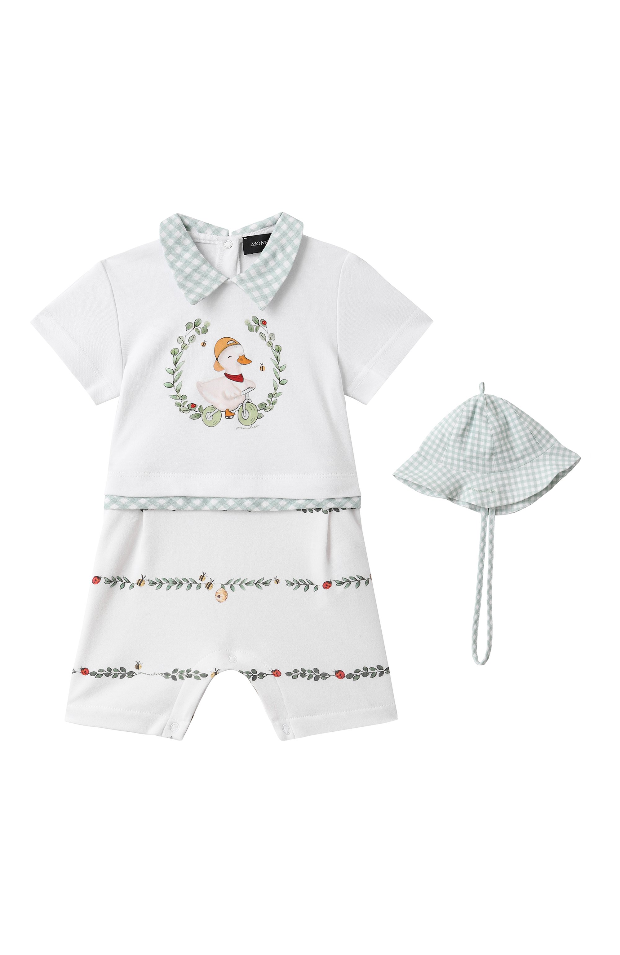 Комплект из песочника и панамы MONNALISA, арт. 22E503, фото 1