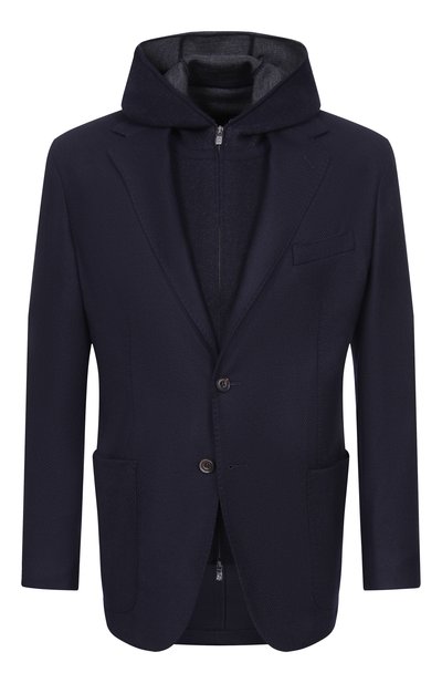 Мужской пиджак из шерсти и кашемира CORNELIANI, арт. 26X564/2618244