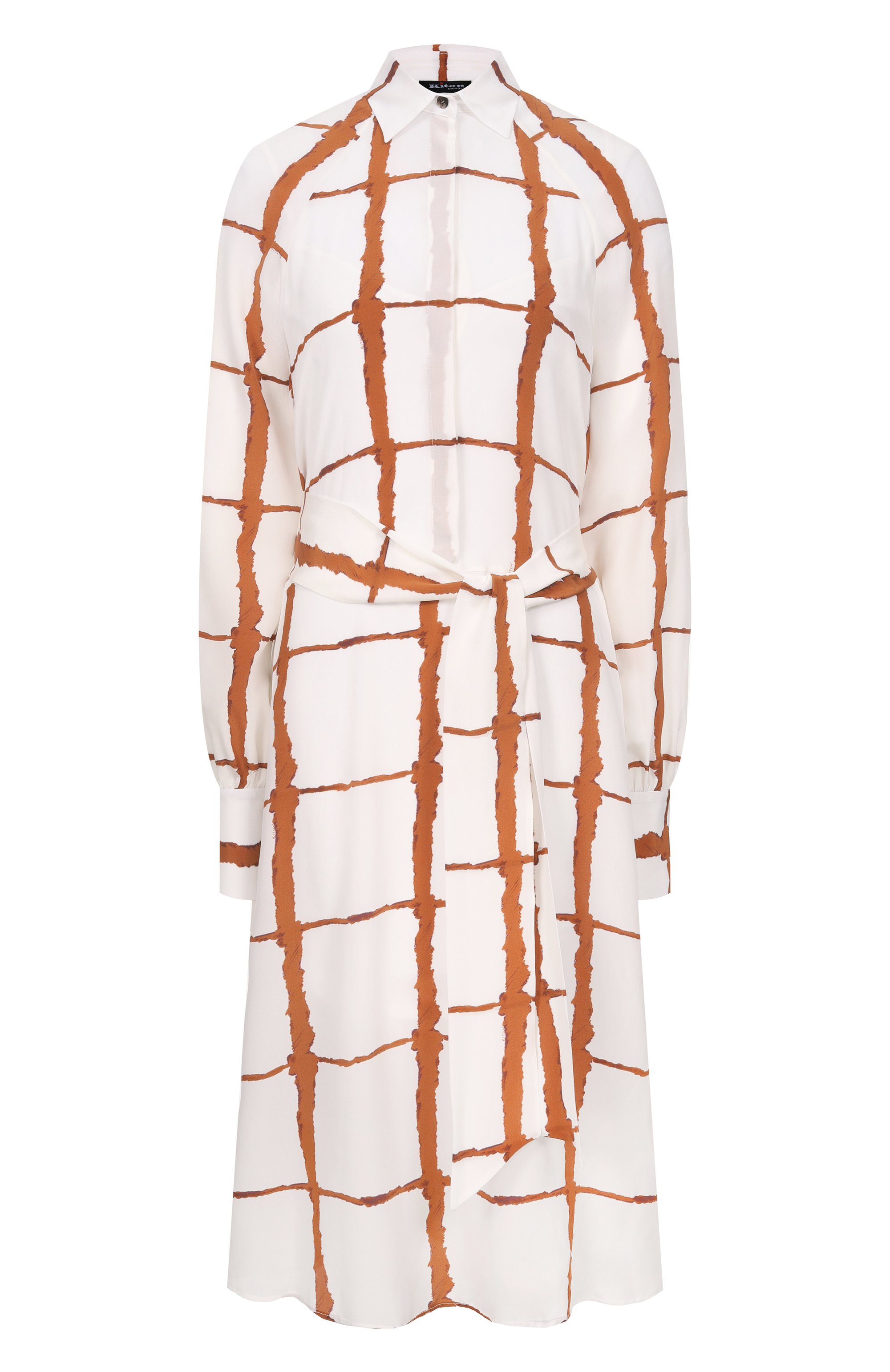 Шелковое платье KITON, арт. D61340K0874G03, фото 1