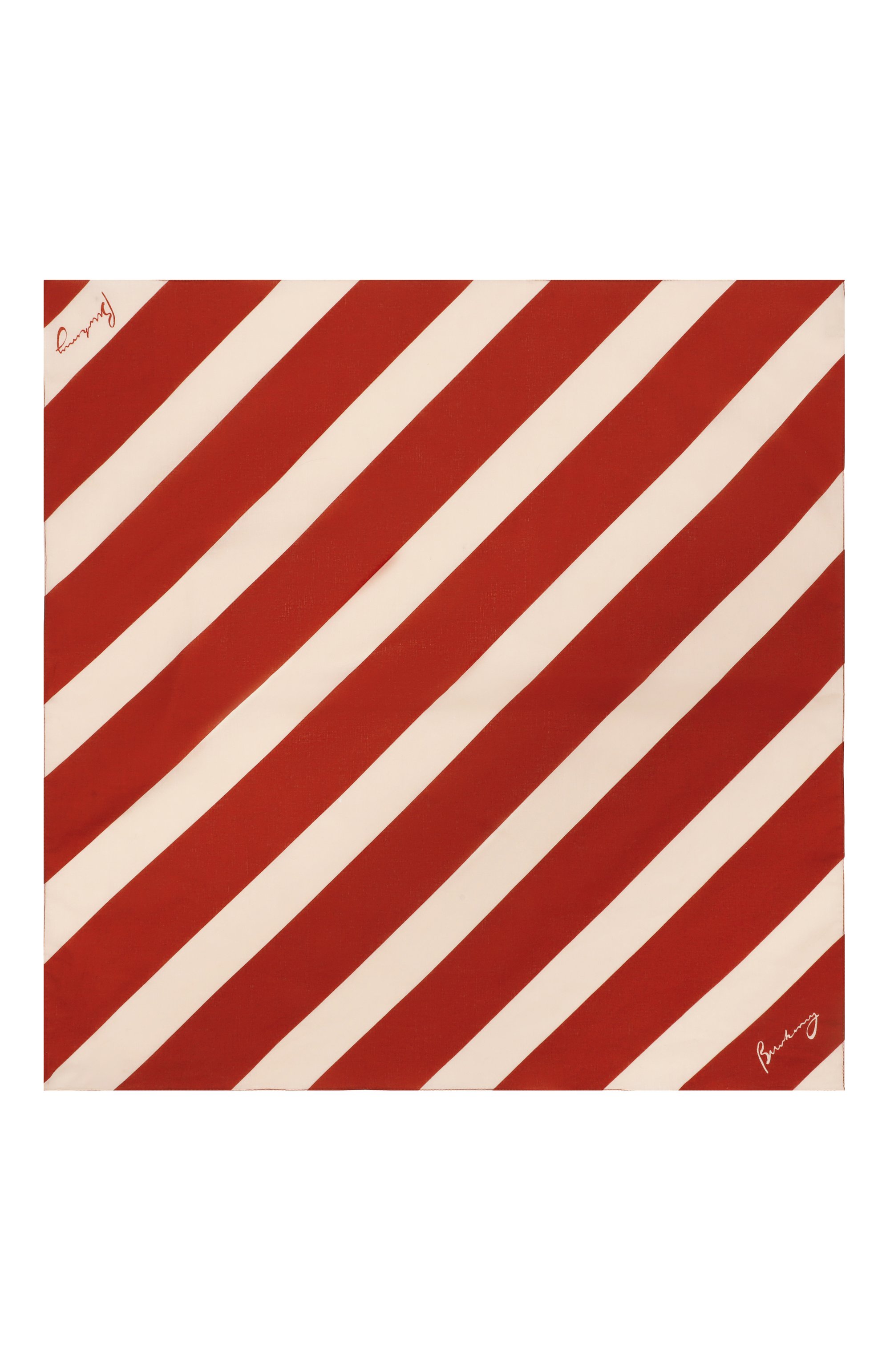 Хлопковый платок BURBERRY, арт. 8101580, фото 4