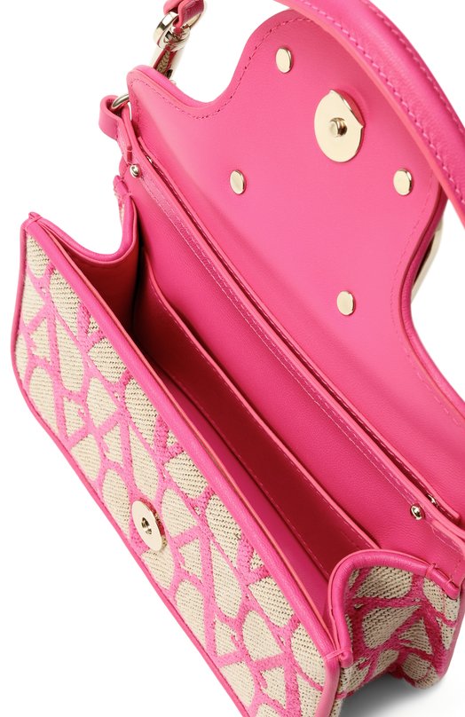 Сумка Locò small Valentino 3W2B0L97JSQ YVG Розовый  3W2B0L97JSQ YVG Фото 5