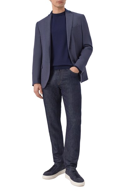 Пиджак из шерсти и шелка ZILLI, арт. MNP-G2W0S-36071/0001, фото 3