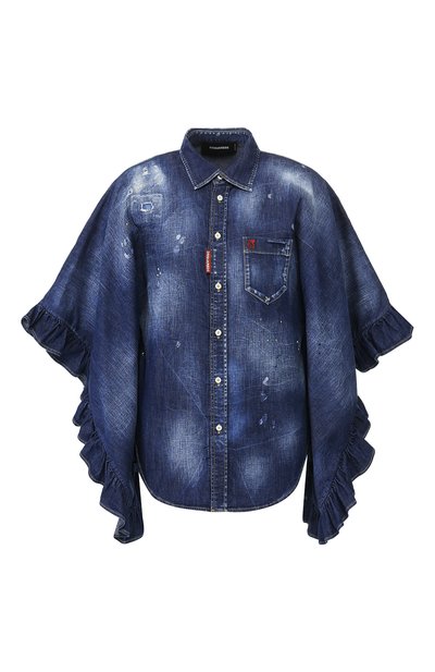 Женская джинсовая рубашка DSQUARED2, арт. S75DL0705/S30341