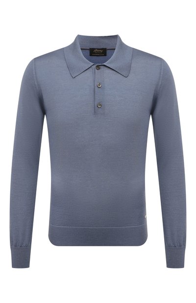 Мужская поло из кашемира и �шелка BRIONI, арт. UMR30LP1K82
