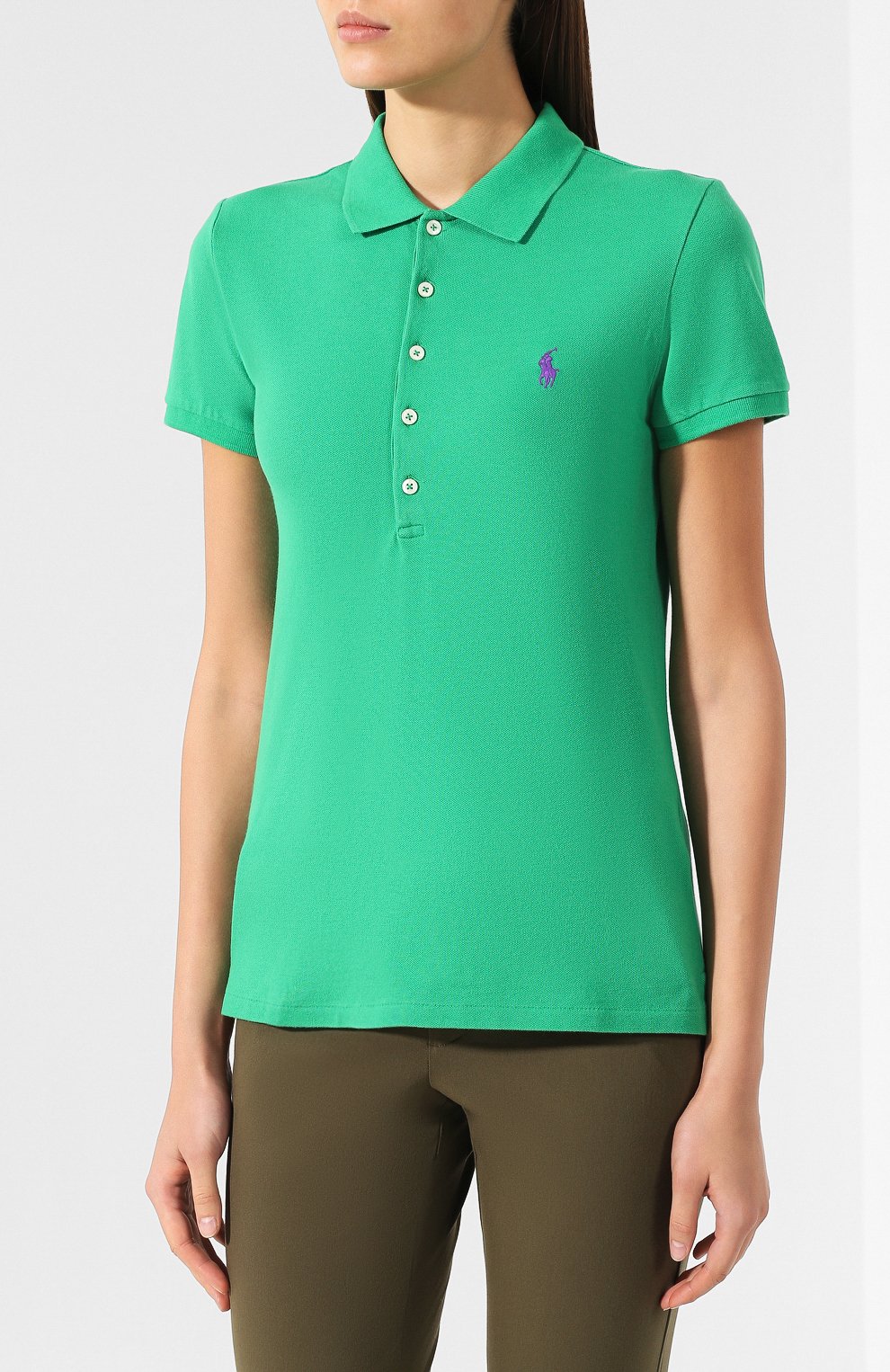 Хлопковое поло POLO RALPH LAUREN, арт. 211505654, фото 3