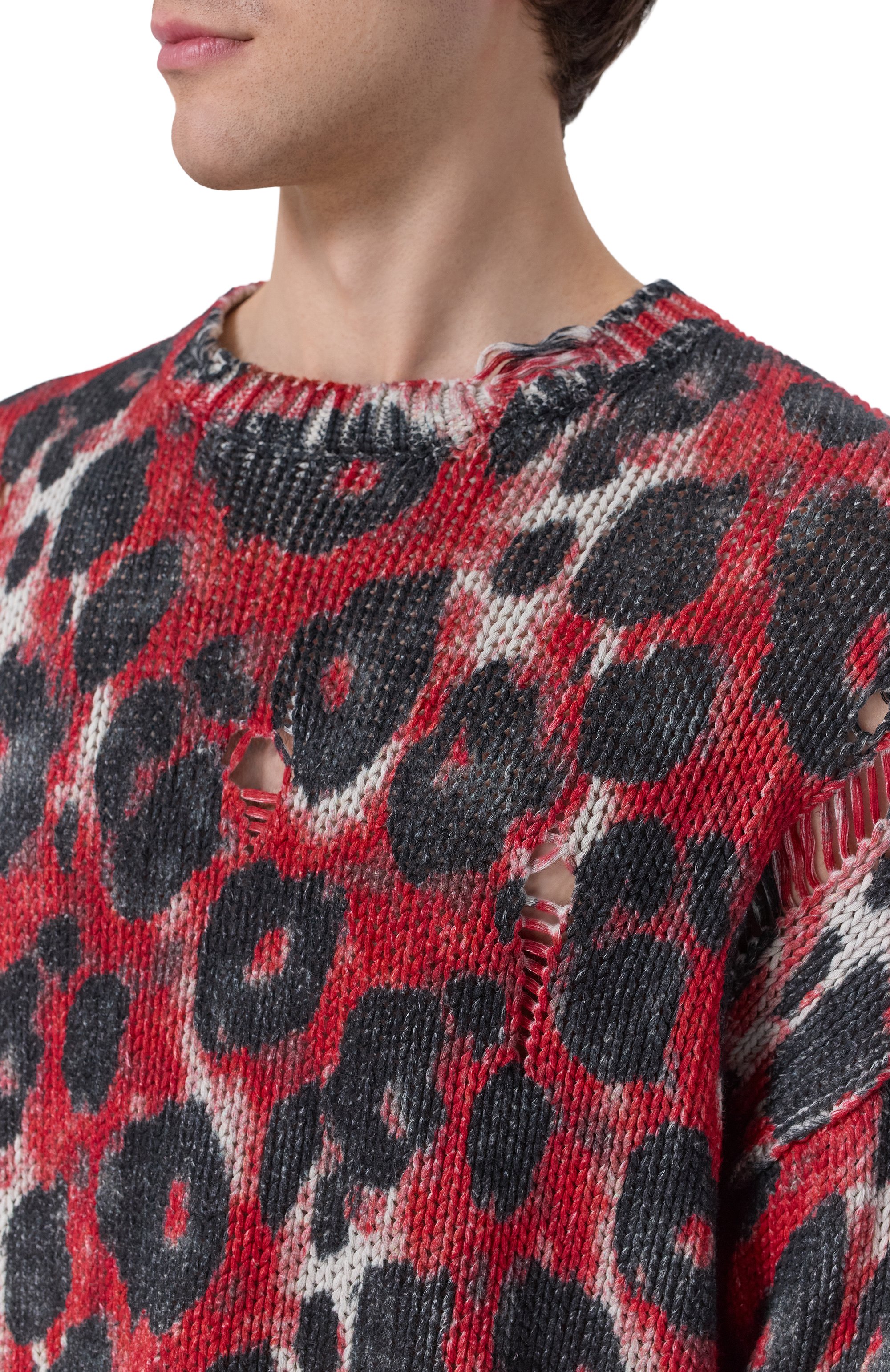 Хлопковый свитер R13, арт. R13WY197-Y260A, фото 5