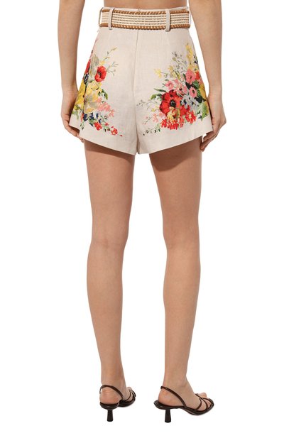 Льняные шорты ZIMMERMANN, арт. 8301ARS241, фото 4