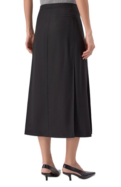 Юбка из шерсти и вискозы THEORY, арт. P0801304, фото 4