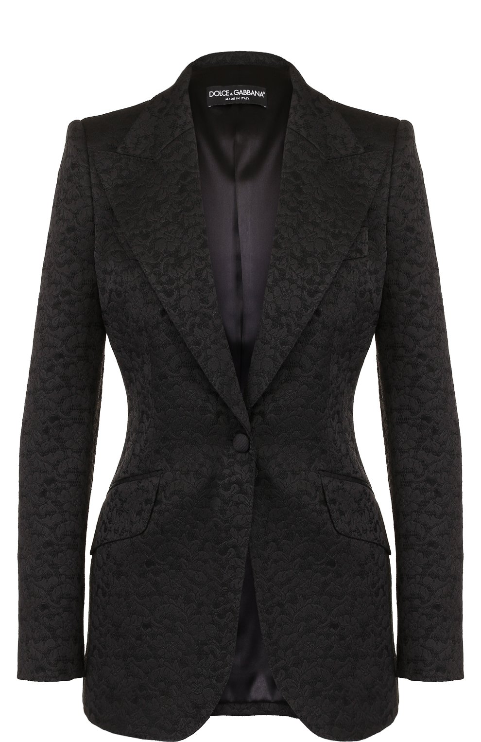 Приталенный жакет на одной пуговице DOLCE & GABBANA, арт. F293PT/FJMTJ, фото 1