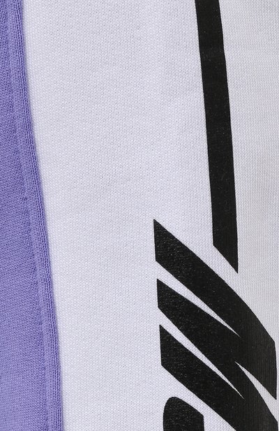 Хлопковые джоггеры MSGM сиреневого цвета по цене 35850 руб., арт. 3041MDP62 217299, фото 5 Хлопковые джоггеры MSGM, арт. 3041MDP62 217299, фото 5
