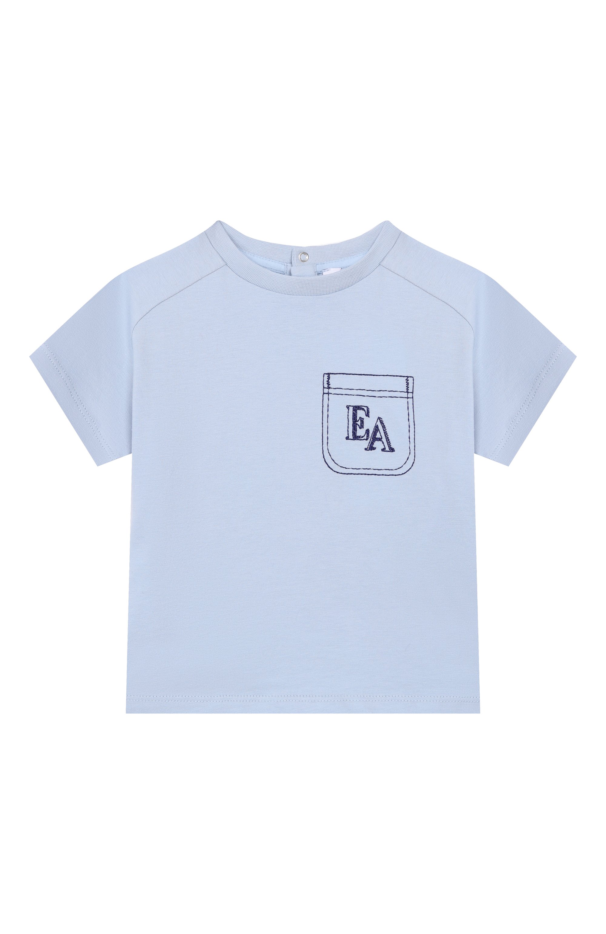 Хлопковая футболка EMPORIO ARMANI, арт. EB001083/AF21820, фото 1