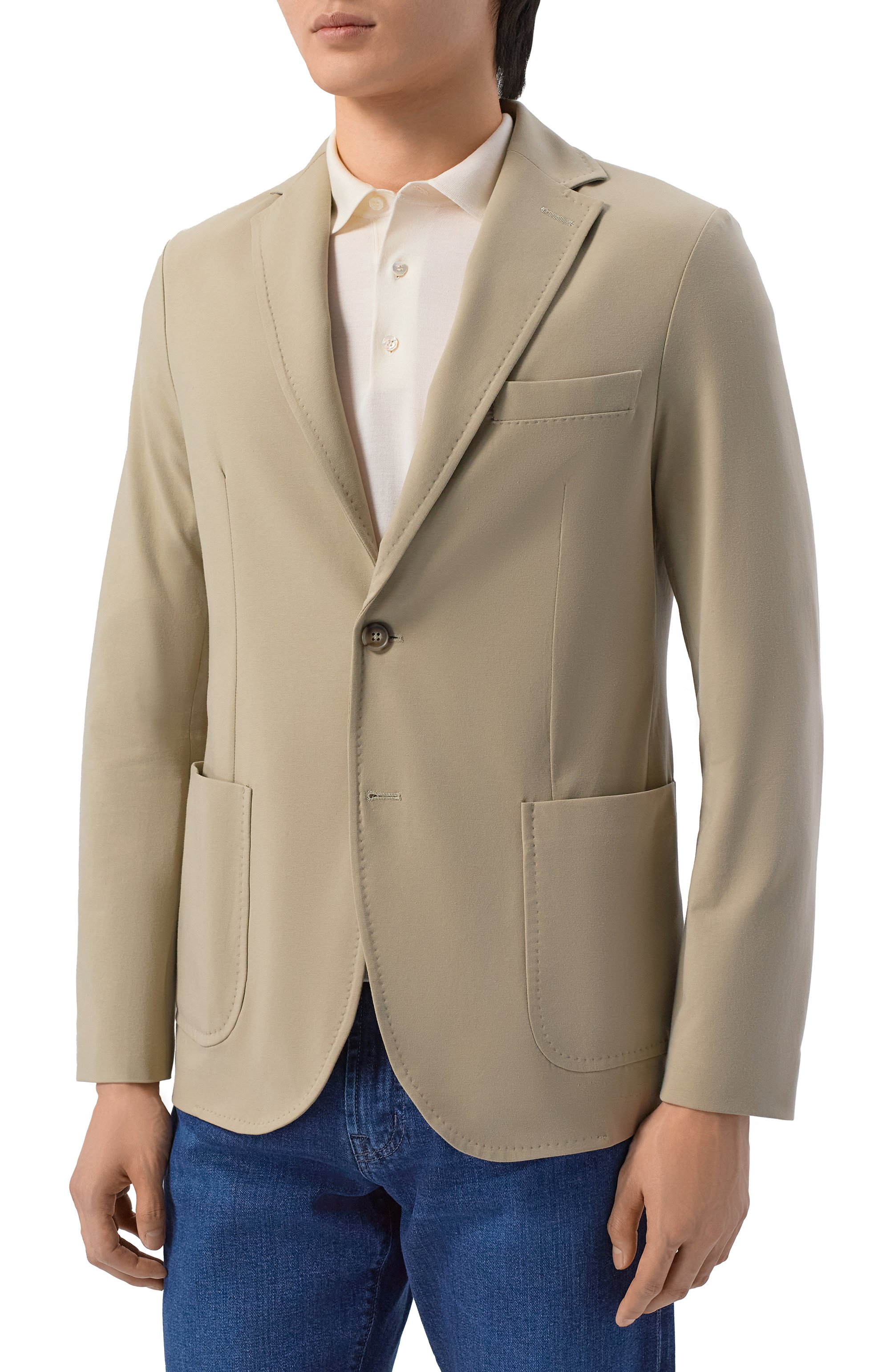 Хлопковый пиджак CIRCOLO 1901, арт. CN5185, фото 3