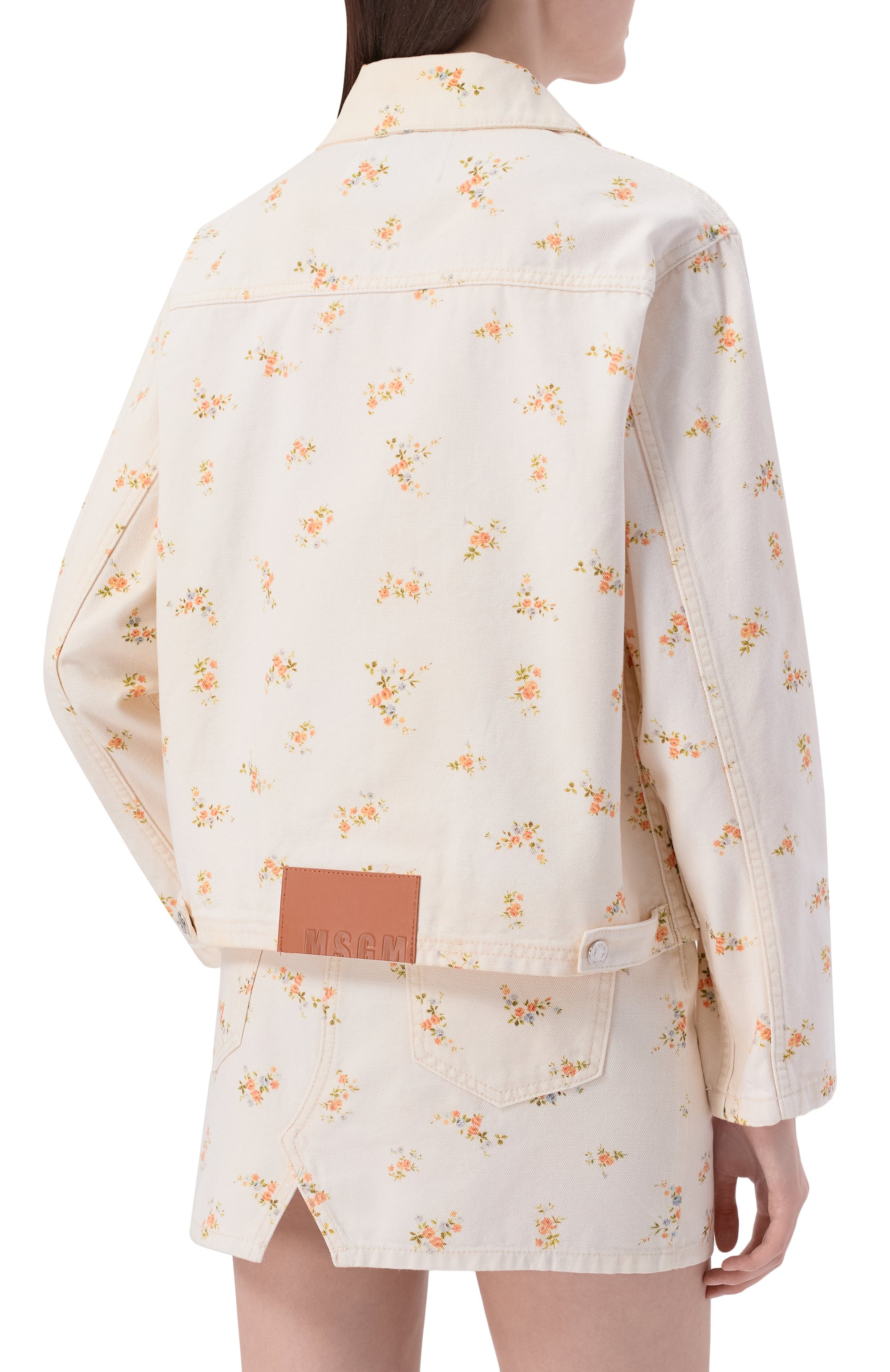 Хлопковая куртка MSGM, арт. 4041MDH231L/267277, фото 4