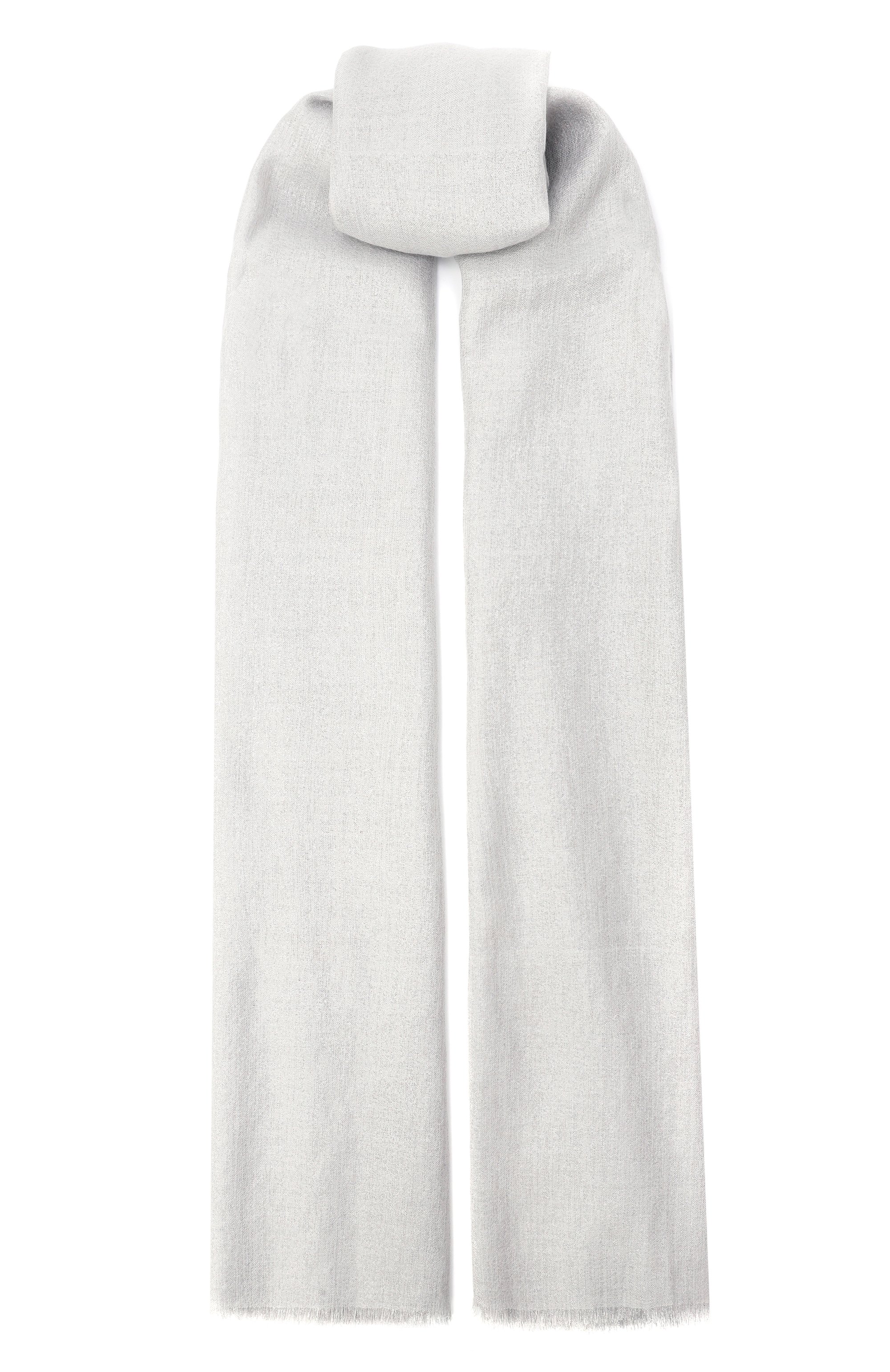 Палантин из кашемира и шелка BRUNELLO CUCINELLI, арт. MSCDAR097P, фото 1