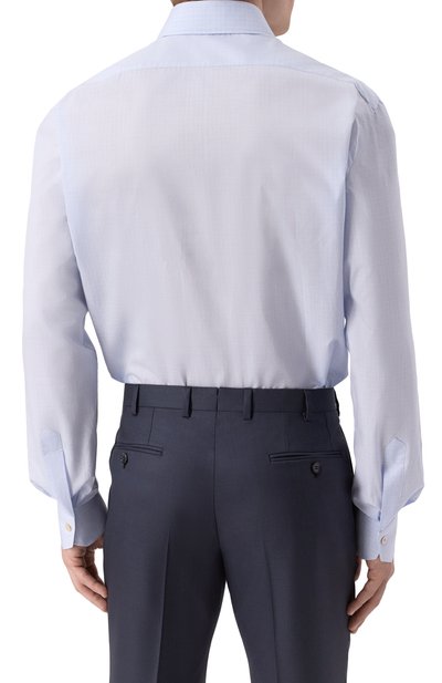 Хлопковая сорочка KITON, арт. UCIH0929505, фото 4