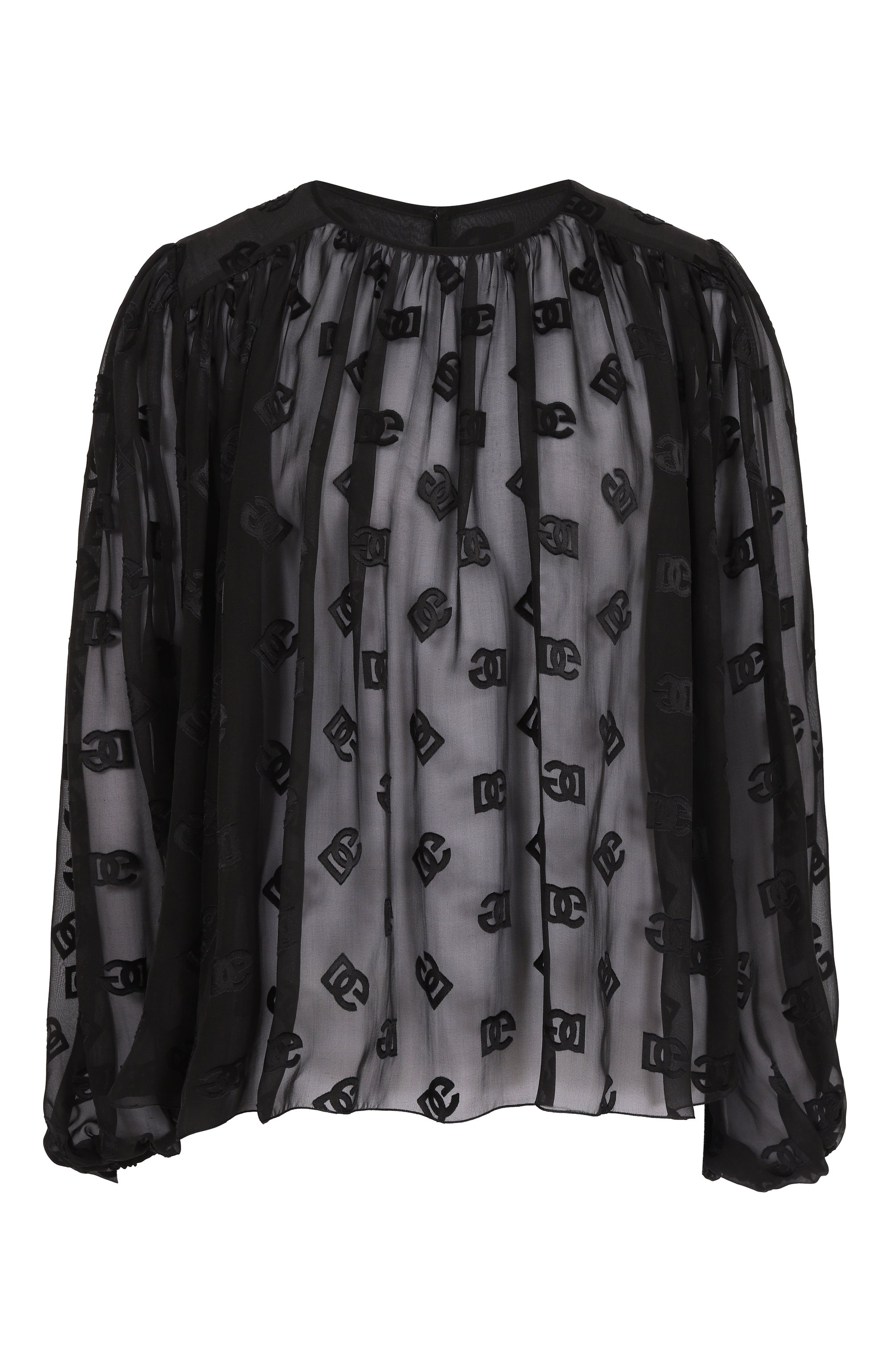 Шелковая блузка DOLCE & GABBANA, арт. F7AD3T/FJTBR, фото 1