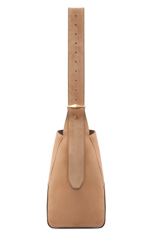 Сумка Diamond Hobo medium Jimmy Choo DIAM0ND H0B0/M/SUE Бежевый  DIAM0ND H0B0/M/SUE Фото 4