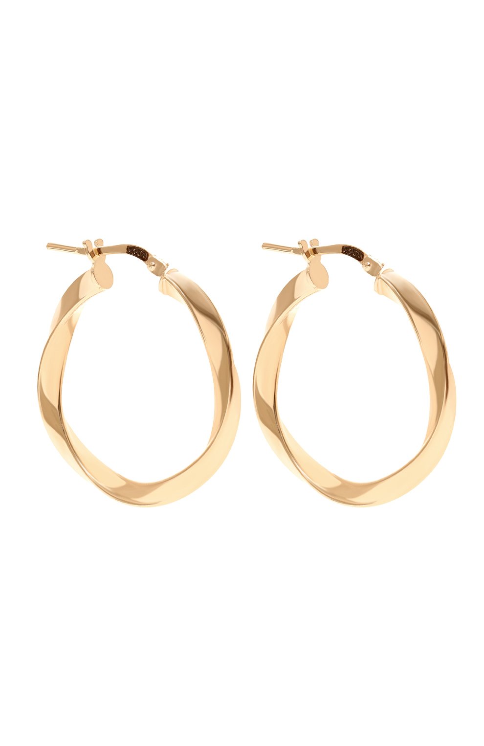 Серьги BONVO, арт. TWIST_H00P/G0LD, фото 3