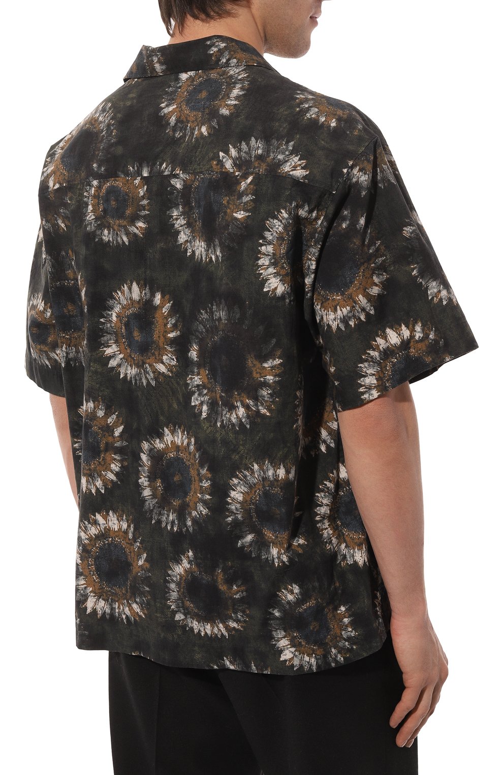 Хлопковая рубашка HUGO разноцветного цвета по цене 11800 руб., арт. 50490665, фото 4 Хлопковая рубашка HUGO, арт. 50490665, фото 4