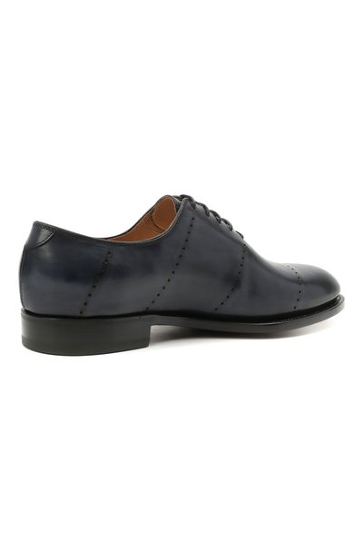 Кожаные оксфорды KITON, арт. USSREALN00100, фото 4